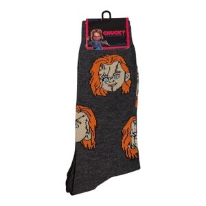 Chucky Character Gray Socks